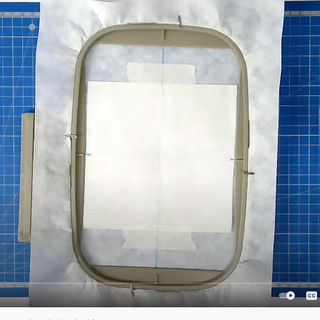 How to align designs in the hoop