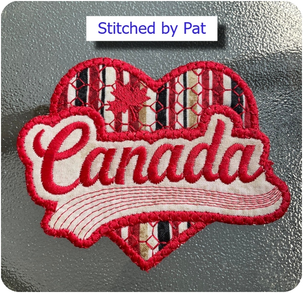 Canada Day freebies by Pat