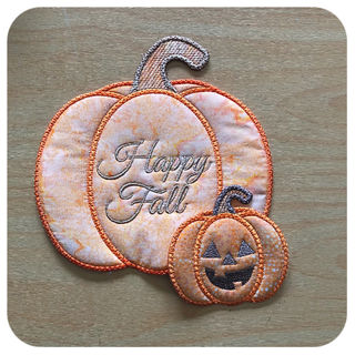 Free Pumpkin Coaster