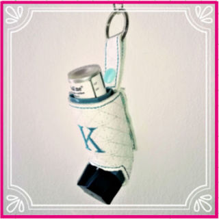 How to make In the hoop Inhaler Keyring