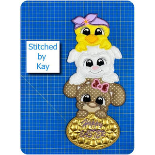 How to make Stacked Easter Peekers