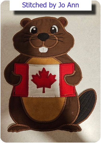 Large Beaver by Jo-Ann