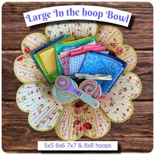 Large In the hoop Bowl