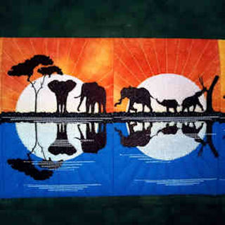 African Safari Wall Hanging